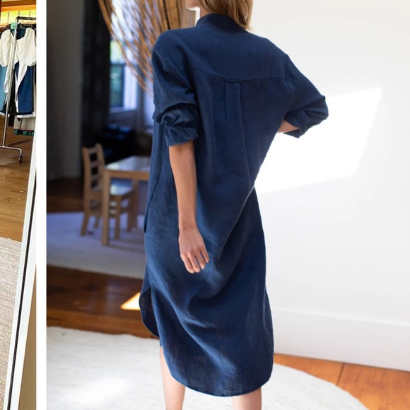 Emerson Fry Midi Shirtdress - Picture 6 of 9